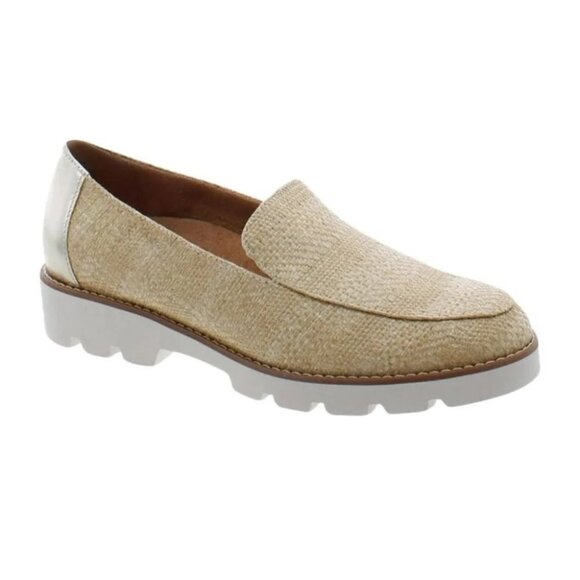 Vionic   Women's   Kensley   Natural   Beige   Slip   On   Loafers - Picture 2 of 5